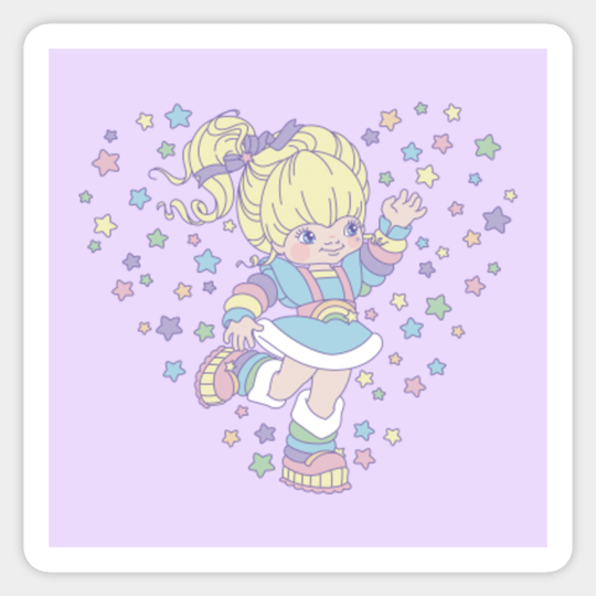 Pastel Rainbow Brite - Rainbow Brite - Sticker