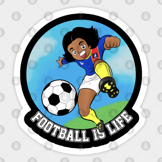 Football is life - Ted Lasso - Sticker