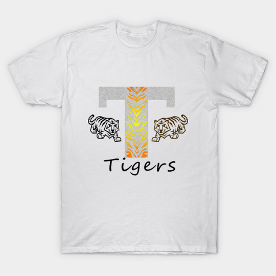 Tigers Shirt, Go Tigers, Game Day Shirt, Team Spirit Tee, Cute Football Shirt, Tiger Spirit Shirt, Tiger Mom, Baseball Mom Sunday Football - Tigers - T-Shirt