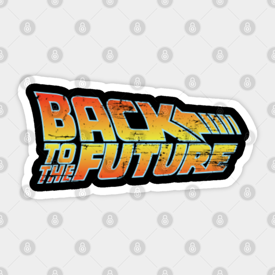 Back to the Future Vintage - Back To The Future - Sticker