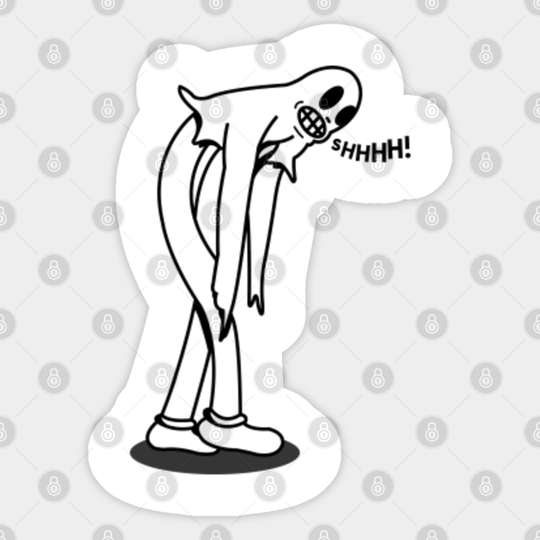 Koko The Clown - Ghost (WHITE VERSION) - Suicideboys - Sticker