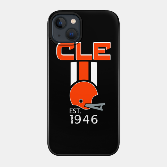 Cleveland Football Classic - 1946 Vintage - Cleveland Browns - Phone Case
