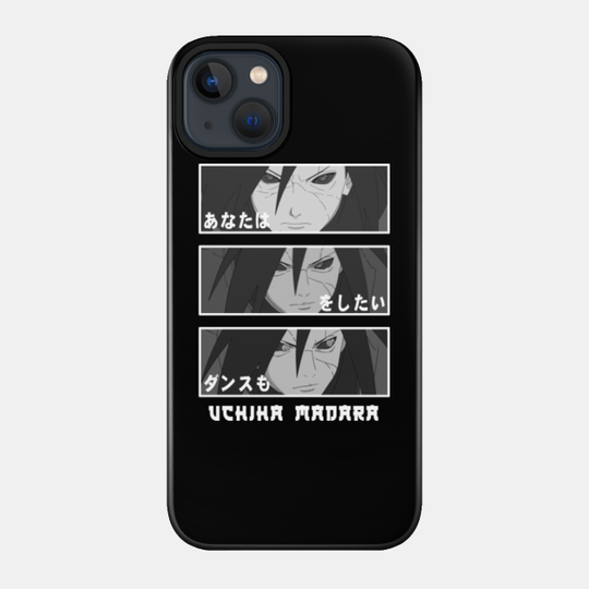 dance with the god of the eyes - Madara - Phone Case