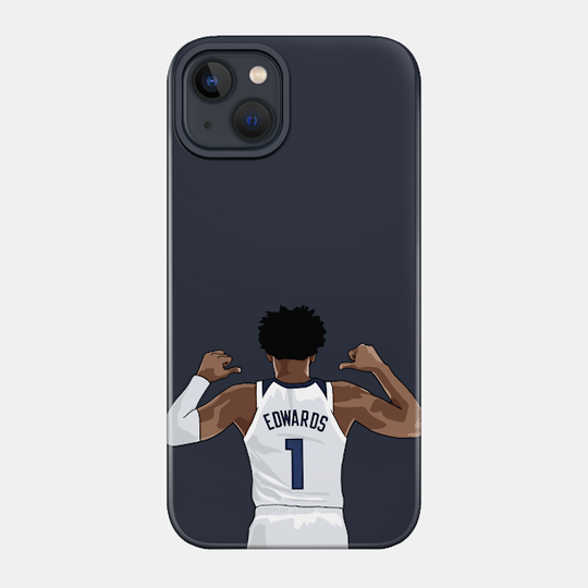 Anthony Edwards Vector Name - Anthony Edwards - Phone Case