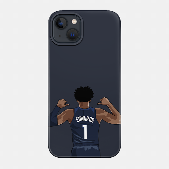 Anthony Edwards Vector Name - Anthony Edwards - Phone Case