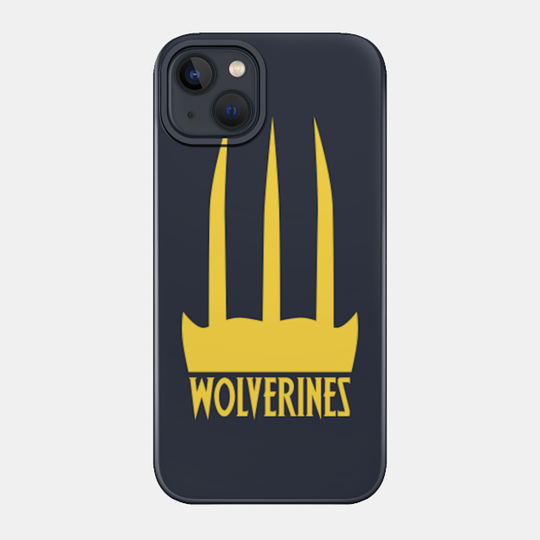 Michigan Wolverine Football Claws - Michigan Football - Phone Case
