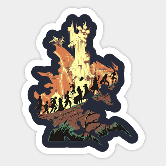 Unfinished Ruin - Final Fantasy Vi - Sticker