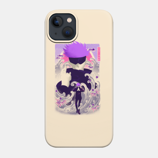 Musha-e Satoru - Satoru Gojo - Phone Case