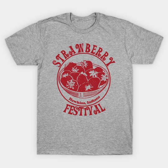 Strawberry Festival - Eleven's Shirt - Stranger Things - T-Shirt