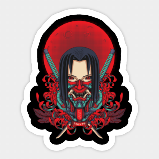 Itachi Onimask - Itachi - Sticker