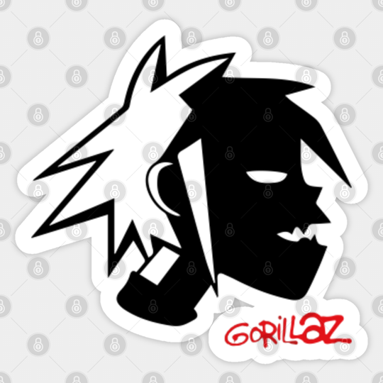 Gorillaz - Gorillaz - Sticker