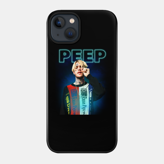 Lil Peep "Neon Peep" Design - Lil Peep - Phone Case