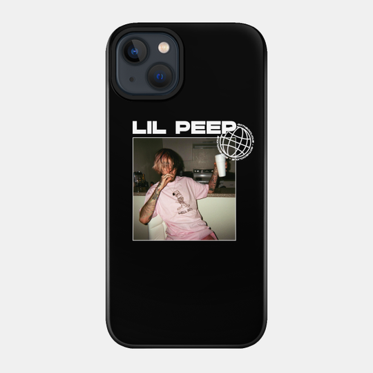 Aesthetic Lil Peep "Smoke and Drink" Design - Lil Peep - Phone Case