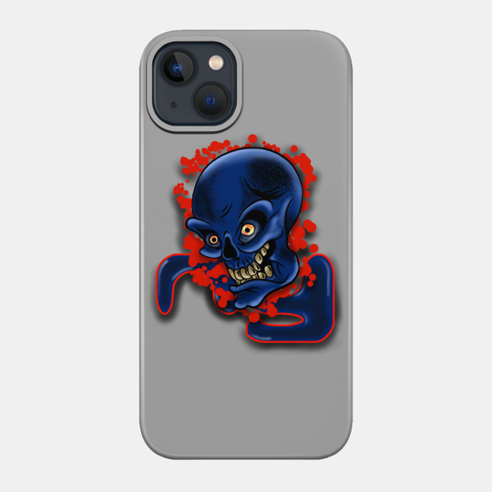 NY Giants Skull - New York Giants - Phone Case