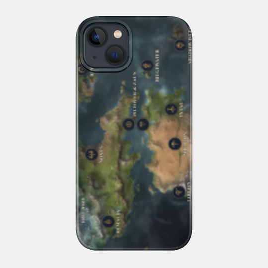 Map of Runeterra - League Of Legends - Phone Case