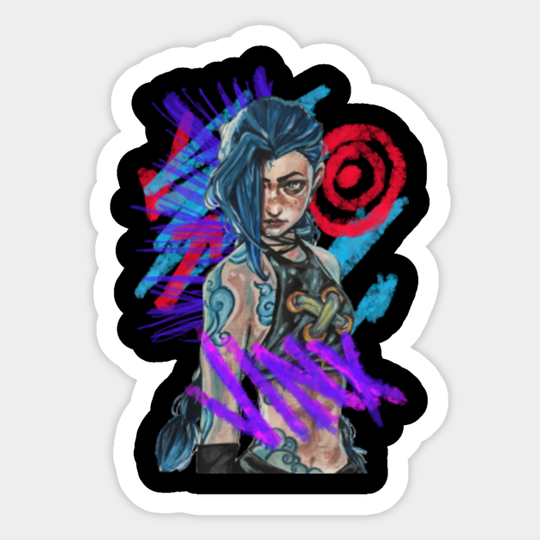 arcane jinx - Arcane Jinx - Sticker
