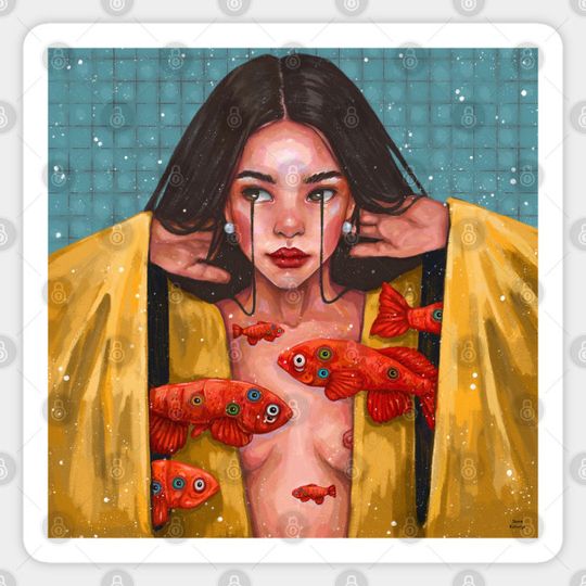 Other parallels - Koi Fish - Sticker