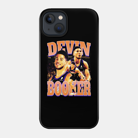Devin Booker Vintage Style - Devin Booker - Phone Case