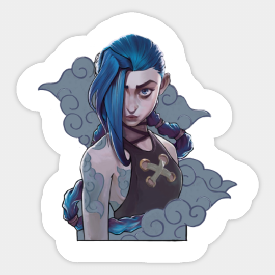 arcane jinx - Arcane Jinx - Sticker