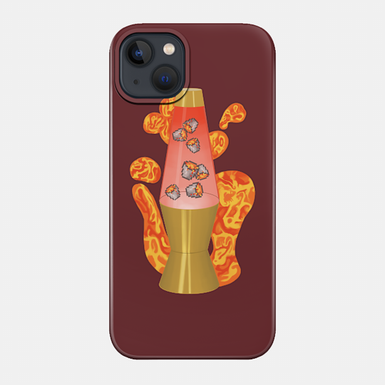 Lava Bucket Lamp - Minecraft - Phone Case