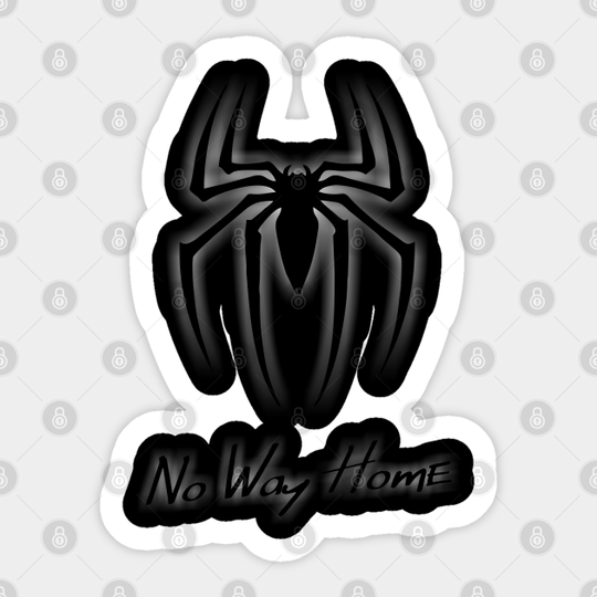 No Way Home - Team Spiderweb - Spider Web Man Home No Way Team Movie - Sticker