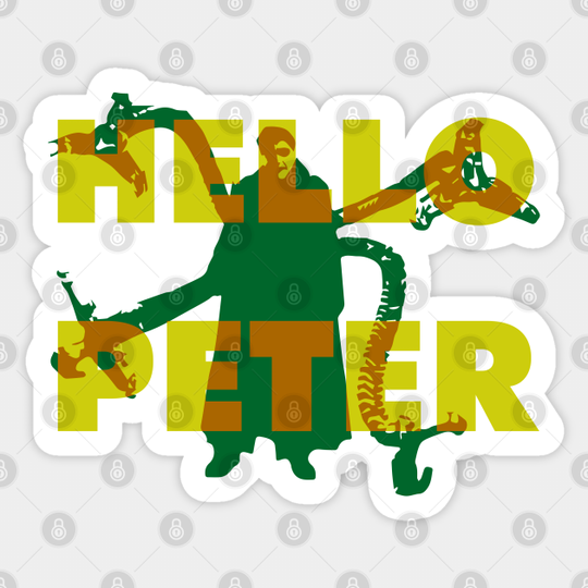 Hello, Peter - Spider Man - Sticker