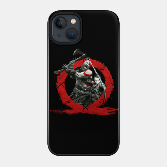 Kratos and Atreus - God Of War - Phone Case