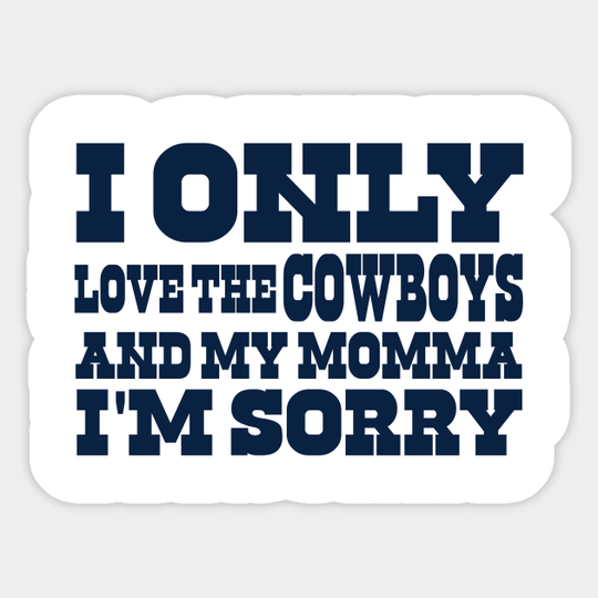 Gods plan - Cowboys - Dallas Cowboys - Sticker