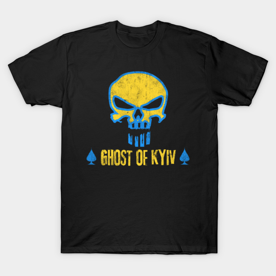 Ghost Of Kyiv Skull - Ghost Of Kyiv - T-Shirt