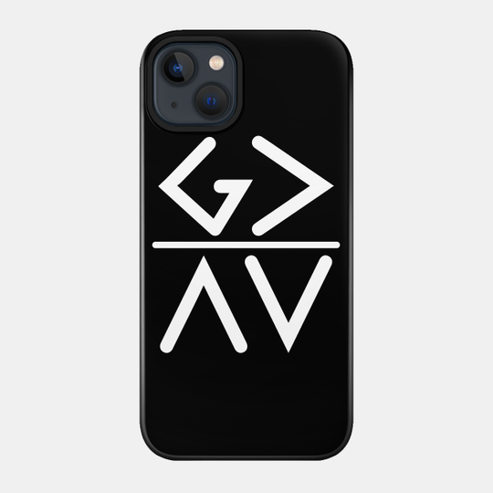 God is Greater than the Highs and Lows - Faith - Phone Case