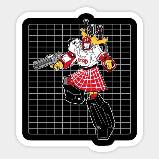 Rowdy Roddimus Prime - Transformers - Sticker