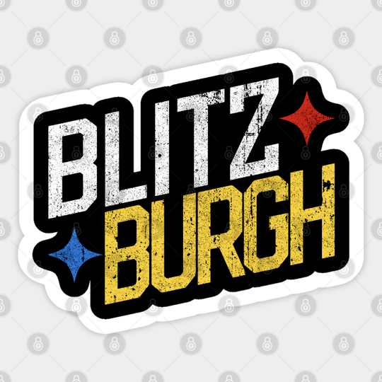 BlitzBurgh - Football - Sticker