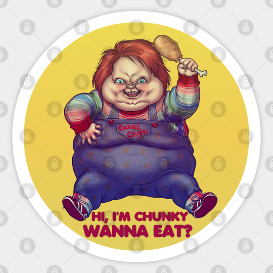 CHUNKY - Chucky - Sticker