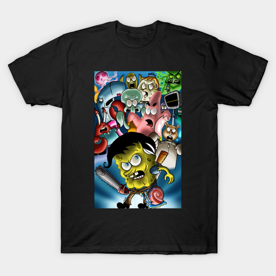 Evil Dead SpongeBob - Spongebob - T-Shirt
