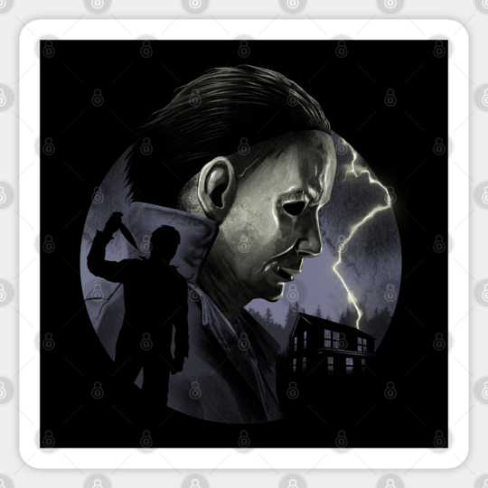 The Shaped Slasher - Michael Myers - Sticker