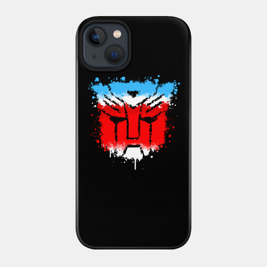 Heroic Robots Rock Out - Transformers Megatron - Phone Case