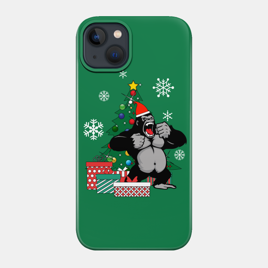 King Kong Around The Christmas Tree - King Kong - Phone Case