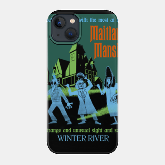 Hitchhiking Beetlejuice - Haunted Mansion - Phone Case