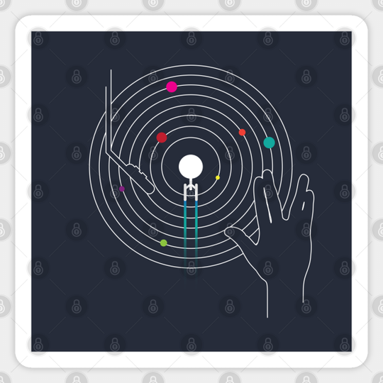 Star Trek Vinyl - Star Trek - Sticker