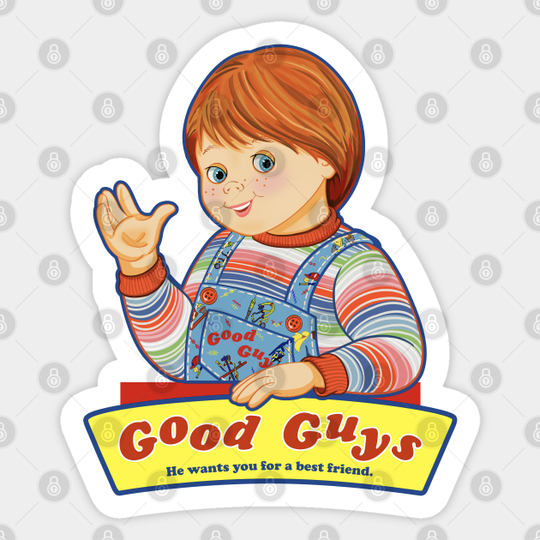 Good Guys - Child's Play - Chucky - Chucky - Sticker