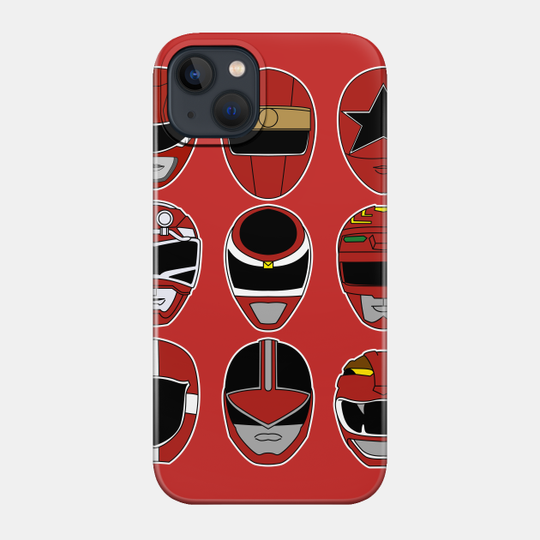 Forever Red - Power Rangers - Phone Case