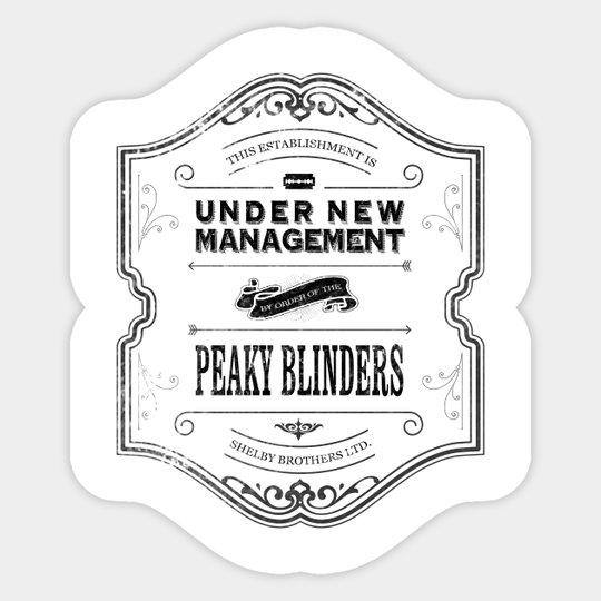 Peaky Blinders - Peaky Blinders - Sticker
