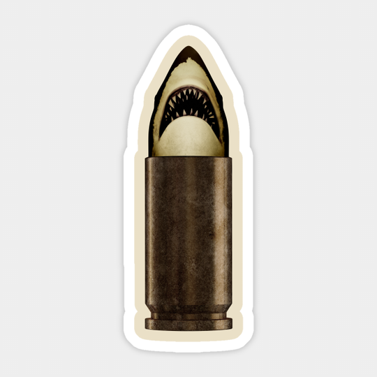 Shell Shark - Bullet - Sticker