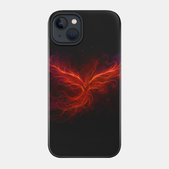 Immortal Flames - Phoenix - Phone Case
