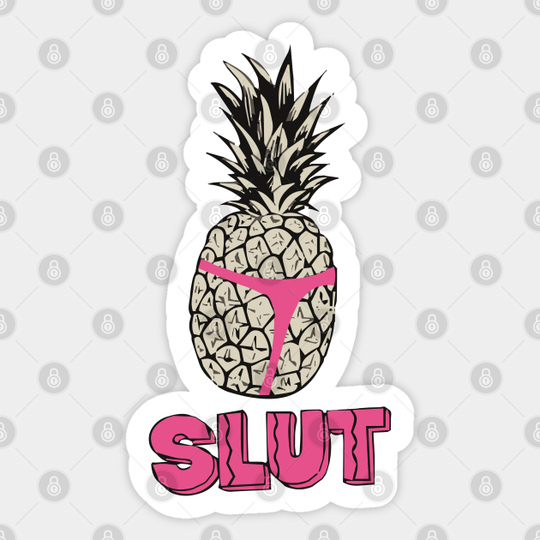 Pineapple Slut - Brooklyn 99 - Sticker