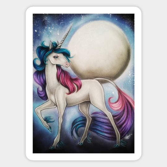 Rainbow Unicorn - Unicorn - Sticker