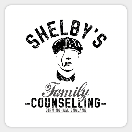 Shelby's Family Counselling Peaky Blinders - Peaky Blinders - Sticker