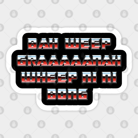 Transformers Universal Greeting - Transformers - Sticker