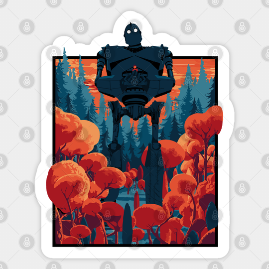 The Iron Giant - Iron Giant - Sticker