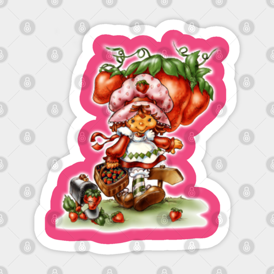 Strawberry Shortcake - Strawberry Shortcake - Sticker